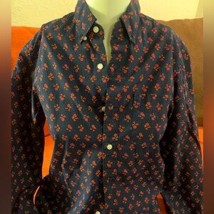 J. Crew women’s button up floral shirt